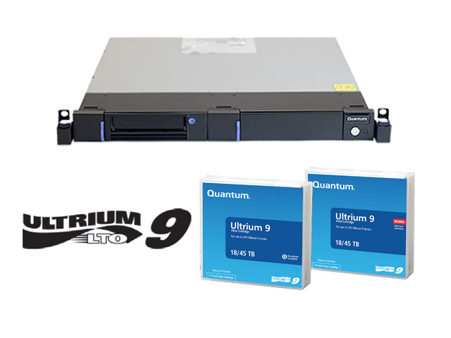 LTO-9 Tape Drive 1U Rackmount LTO-9 Tape Drive 1U Rackmount