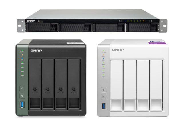 СХД QNAP 4 накопителя