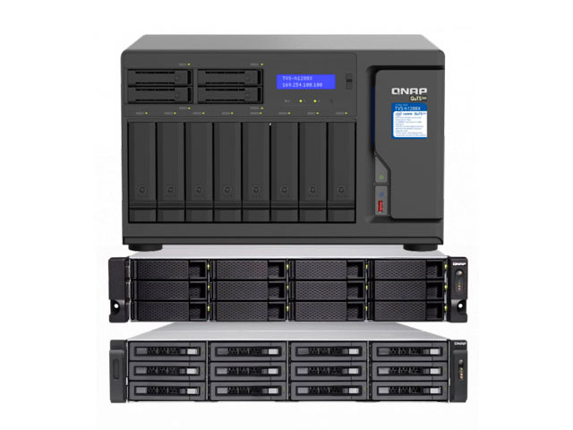 СХД QNAP 12 накопителей