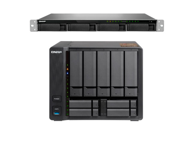 СХД QNAP 9 накопителей